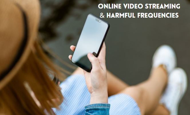 What harmful frequencies that can be transmitted through live online video streaming